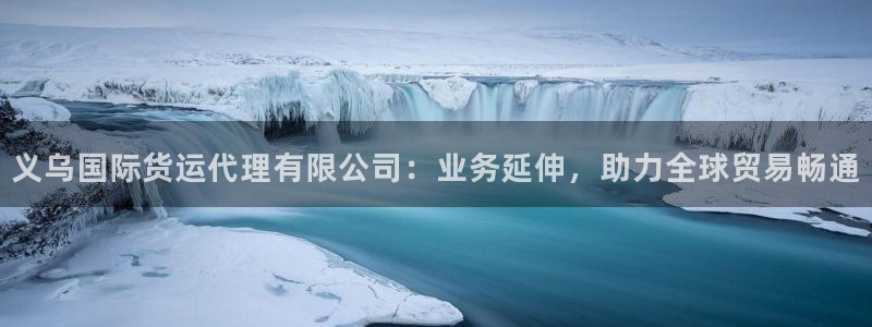 okpay钱包苹果版：义乌国际货运代理有限公司：业务延伸